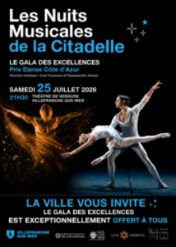 Samedi 25 juillet 2026 : Gala des Excellences