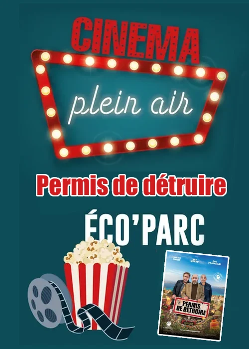 Mercredi 22 juillet 2026 : Cinéma plein air - Permis de détruire