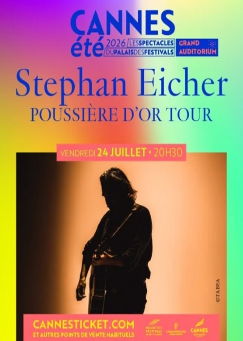 vendredi 24 juillet 2026 : Stephan Eicher - Poussière d'Or Tour