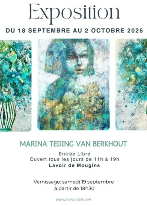 Du 18 septembre au 3 octobre 2026 : Exposition de Marina Teding Van Berkhout