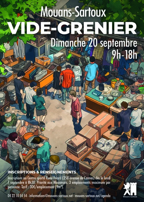 Dimanche 20 septembre 2026 : Vide grenier