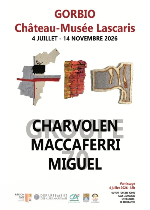 Du 4 juillet au 14 novembre 2026 : Exposition Charvolen Maccaferri Miguel