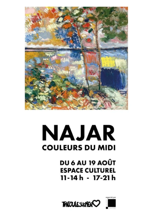 Du 6 au 19 août 2026 : Exposition "Couleurs du midi" de Najar