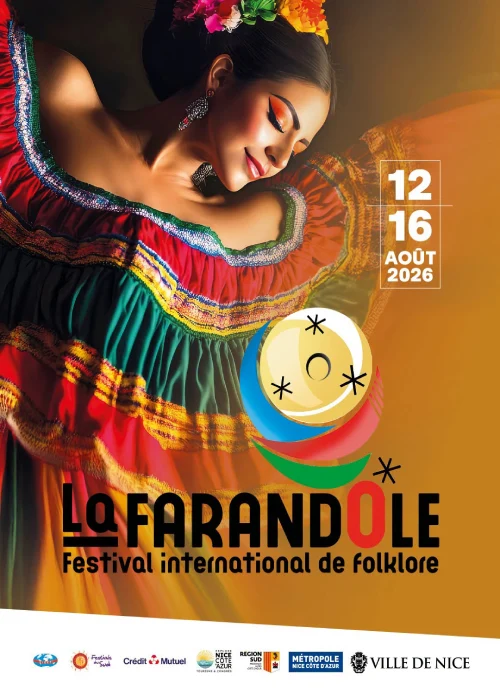 Du 12 au 16 août 2026 : La Farandole, Festival International de Folklore de Nice