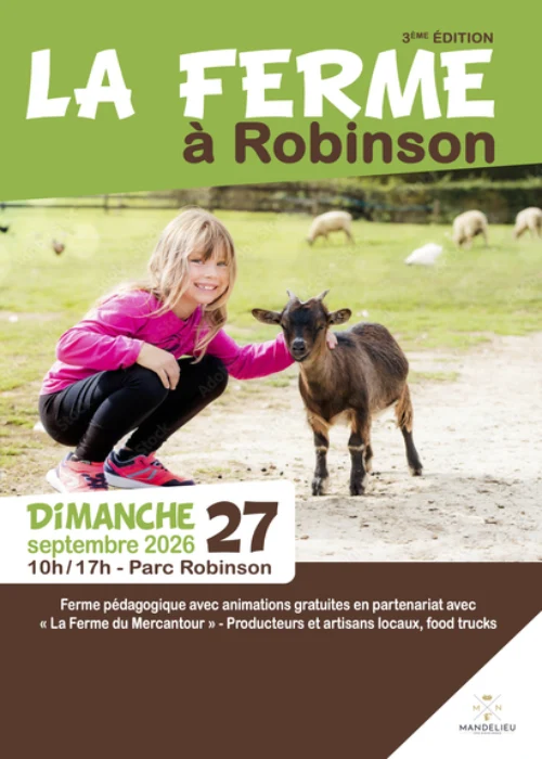 Dimanche 27 septembre 2026 : La Ferme à Robinson