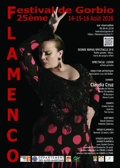 Du 14 au 16 août 2026 : Festival Flamenco