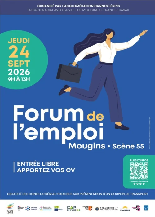 Forum de l'emploi à Mougins