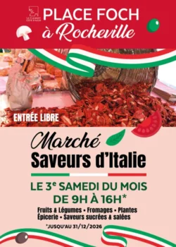 Marché saveurs d'Italie