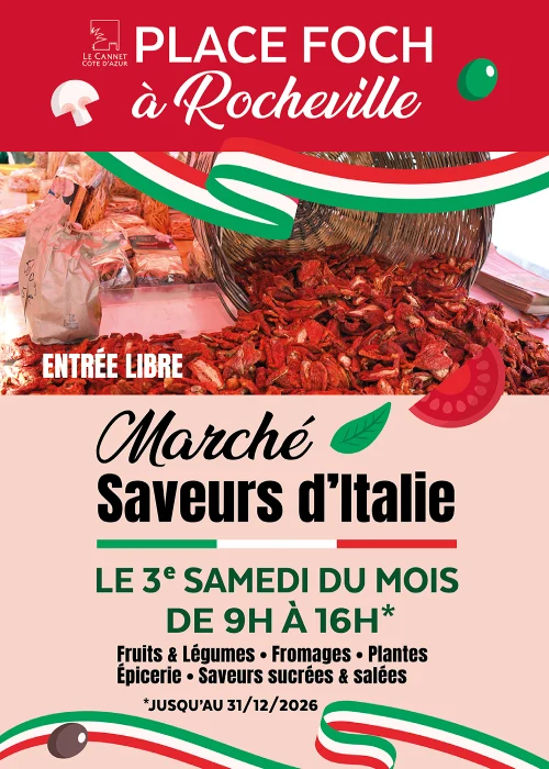 Marché saveurs d'Italie