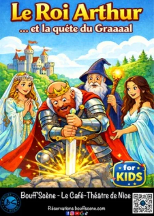 Samedi 3 octobre 2026 : Le roi Arthur et la quête du graaaal