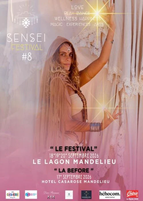 Du 18 au 20 septembre 2026 : Sensei Festival