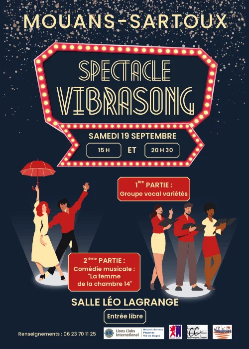 Samedi 19 septembre 2026 : Vibrasong