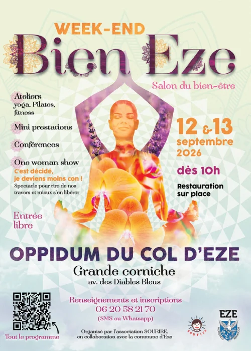 Les 12 et 13 septembre 2026 : Week end Bien Eze
