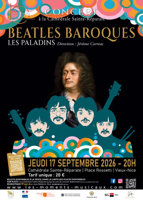 Jeudi 17 septembre 2026 : Concert Beatles Baroques