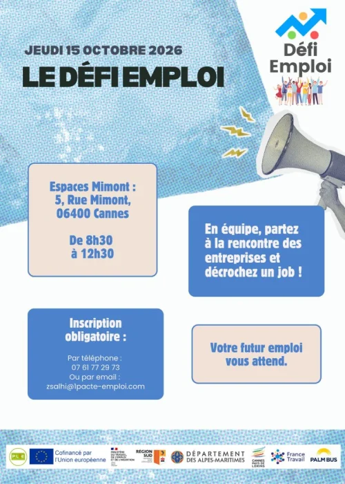 Jeudi 15 octobre 2026 : Le Défi Emploi