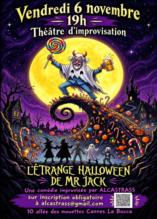 Vendredi 6 novembre 2026 : L'étrange Halloween de Mr Jack