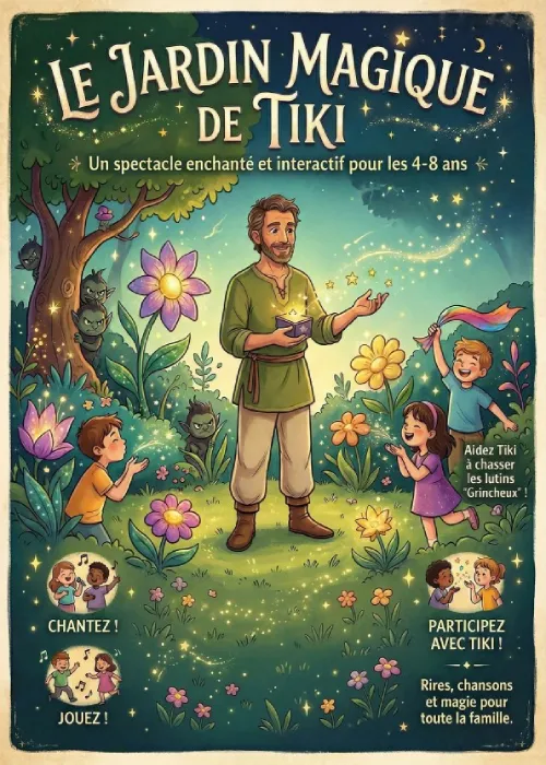 Samedi 14 novembre 2026 : Le jardin magique de Tiki
