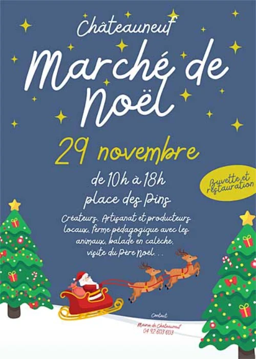 Dimanche 29 novembre 2026 : Marché de Noël