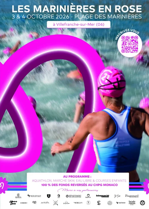 Samedi 3 octobre 2026 : Les Marinières en roses