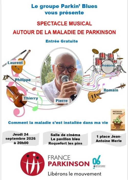 Jeudi 24 septembre 2026 : Concert Parkin'blues