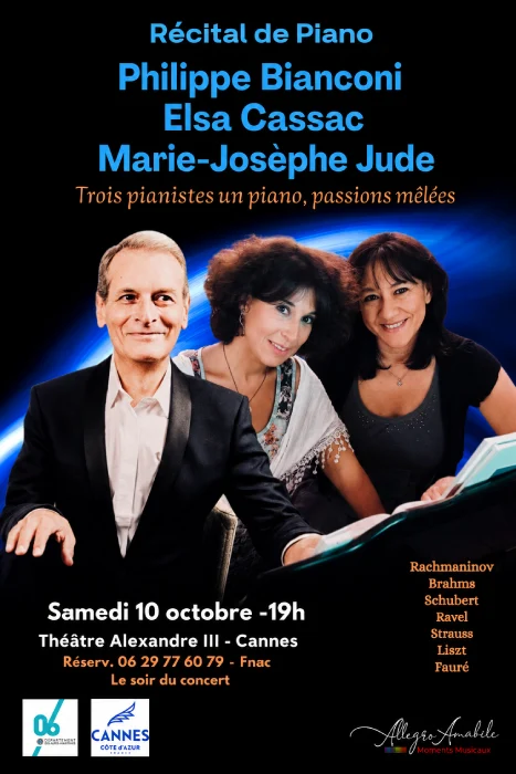 Samedi 10 octobre 2026 : Récital de piano