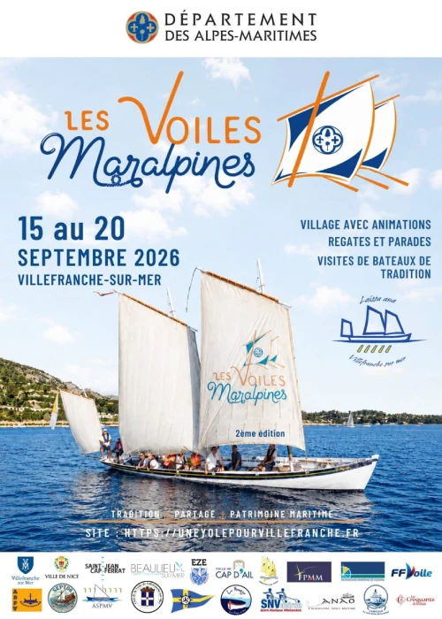 Du 15 au 20 septembre 2026 : Les Voiles Maralpines