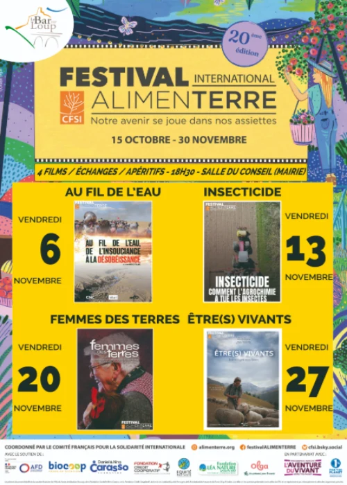 Du 15 octobre au 30 novembre 2026 : Festival AlimenTerre