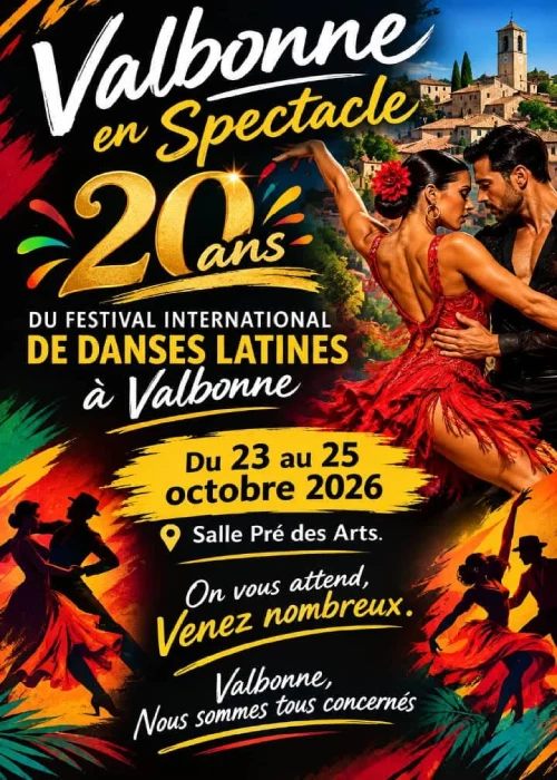 Du 23 au 25 octobre 2026 : Festival international SBK de Valbonne