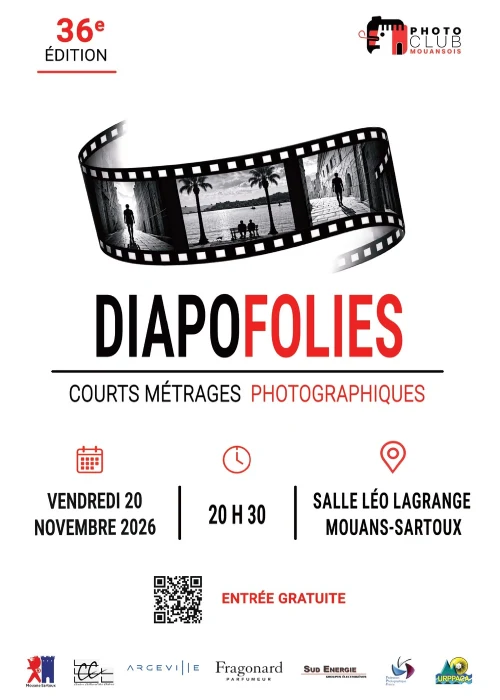 Vendredi 20 novembre 2026 : 36ème Diapofolies