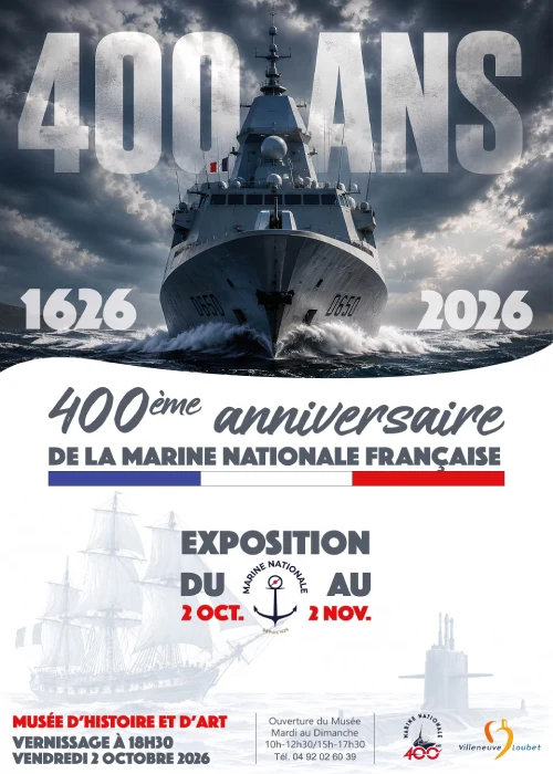 Exposition "400 ans de la Marine Nationale Française"