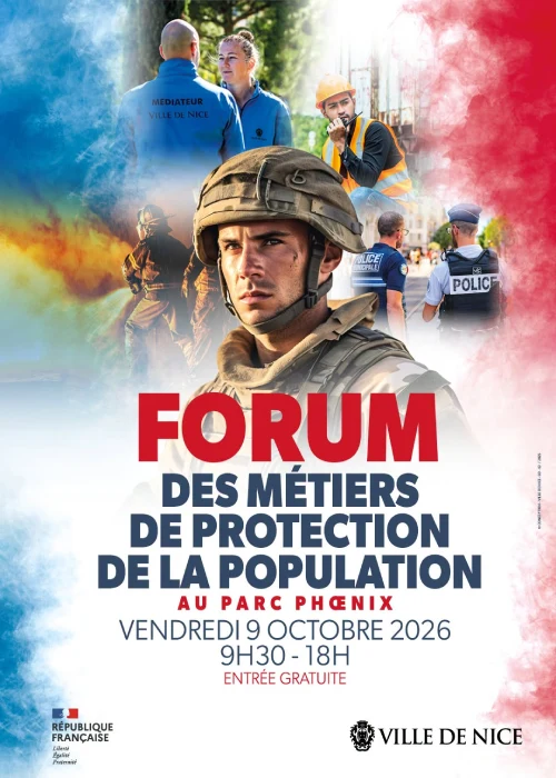 Vendredi 9 octobre 2026 : Forum des métiers de protection de la population