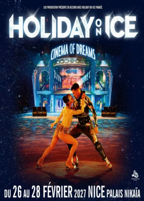 Du 26 au 28 février 2027 : Holiday on ice – cinema of dreams