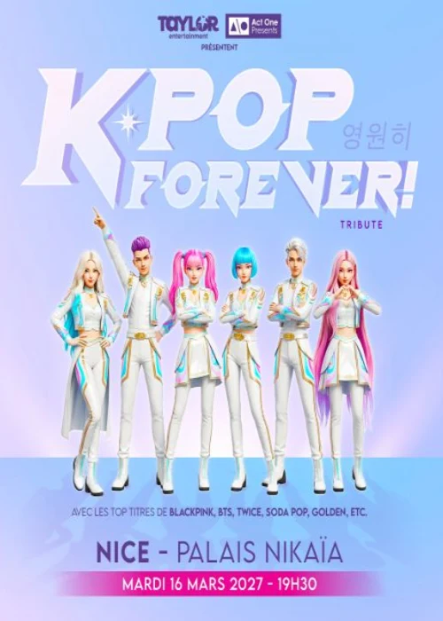 Mardi 16 mars 2027 : K-Pop Forever