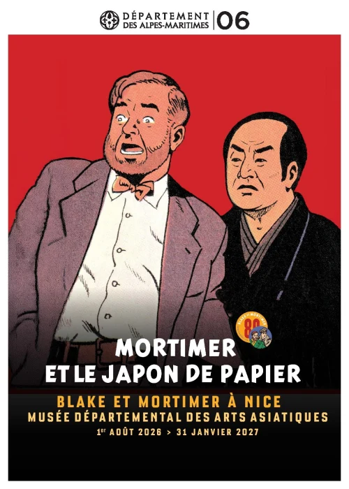 Du 1er août au 31 janvier 2027 : Exposition « Mortimer et le Japon de papier »