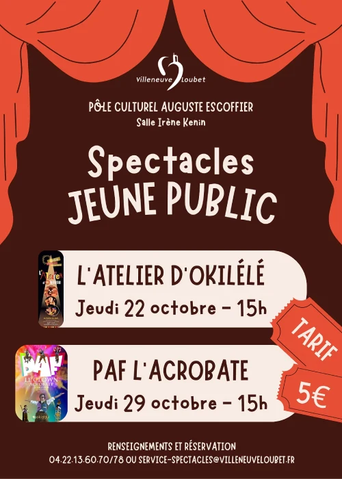 Spectacle enfants Villeneuve Loubet