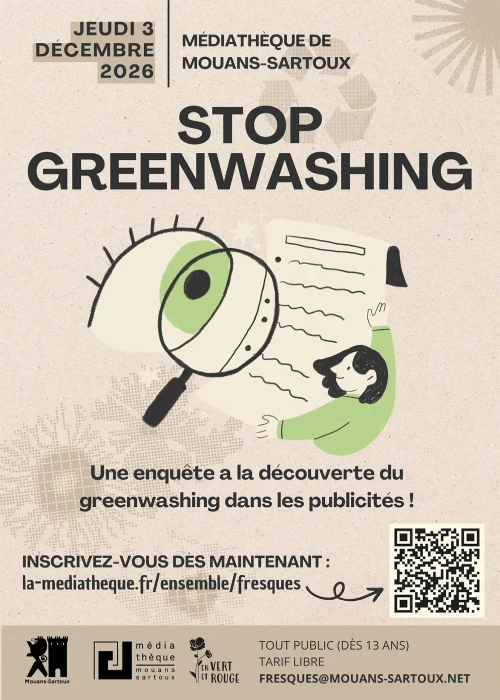 Jeudi 3 décembre 2026 : Atelier "Stop Greenwashing"