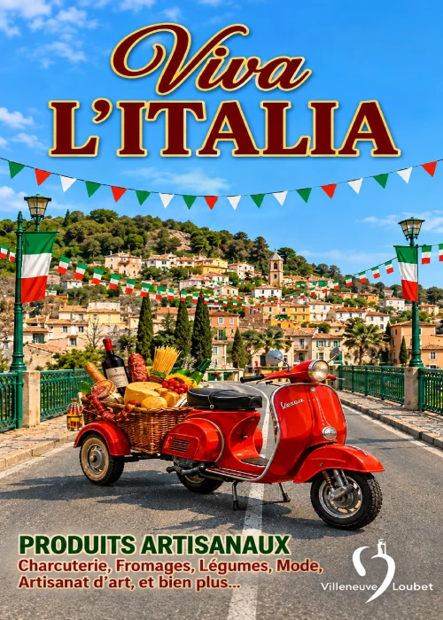 Dimanche 27 décembre 2026 : Marché « Viva l&rsquo;Italia »